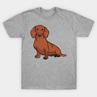 Red Dachshund T-Shirt